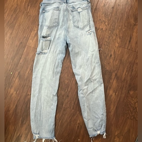 Cello Deconstructed Ankle Crop High Rise Jeans size 9 - Picture 6 of 9